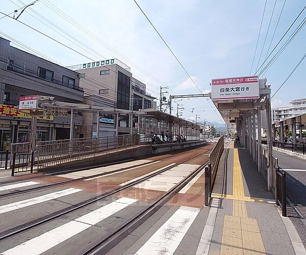 画像11:嵐電天神川駅まで1950m