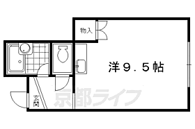 京都府京都市東山区梅宮町（賃貸マンション1R・3階・23.50㎡） その2