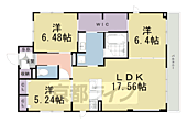 京都市中京区四丁目 3階建 築3年のイメージ