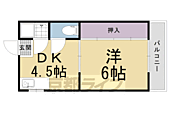 京都市右京区梅津西浦町 4階建 築44年のイメージ