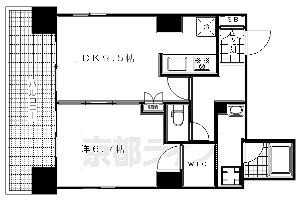 同じ建物の物件間取り写真 - ID:226064947497