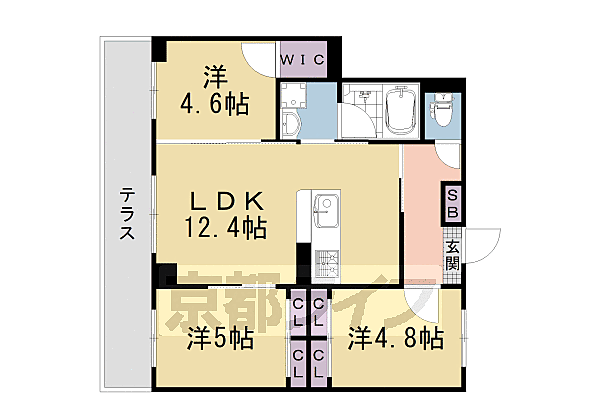 同じ建物の物件間取り写真 - ID:226065608098