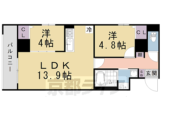 同じ建物の物件間取り写真 - ID:226065556730