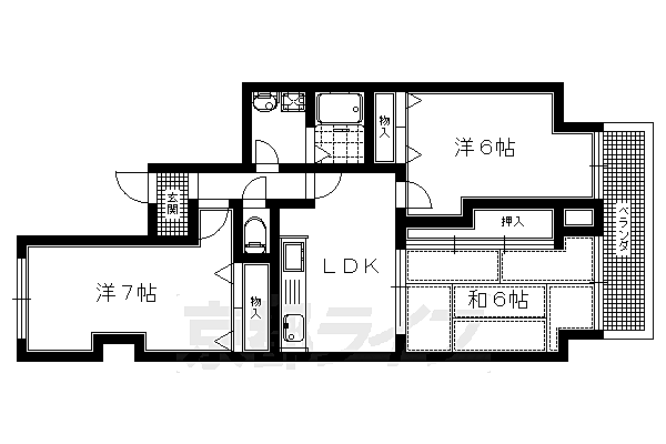 同じ建物の物件間取り写真 - ID:226065960296