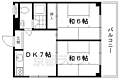 梅津高畝ハイツ2階7.6万円