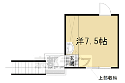 京都地下鉄東西線 太秦天神川駅 徒歩12分の賃貸アパート