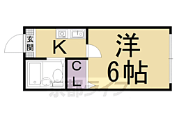 間取図画像 1K