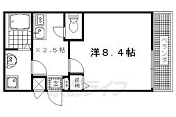 メゾンド衣田 3階1Kの間取り