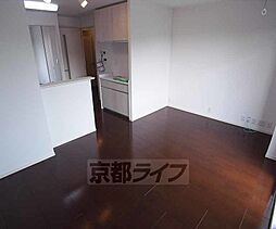 阪急京都本線 西院駅 徒歩7分の賃貸アパート 1階1LDKのリビング/ダイニング