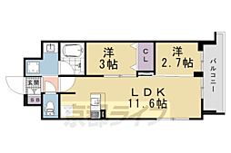 リシュドール梅小路 5階/-