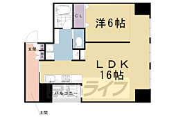 A-Terrace 1LDKの間取図画像
