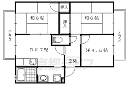 京都地下鉄東西線 東野駅 徒歩13分 1階/-
