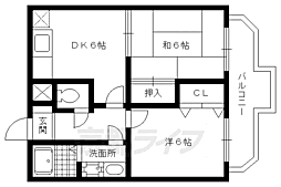 京都市営烏丸線 北大路駅 徒歩31分 2階/-