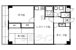 ボナセーラ竹田 3LDKの間取図画像
