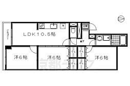 シャトレ月輪 2階/201
