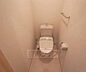 トイレ：ウォシュレット付トイレです。
