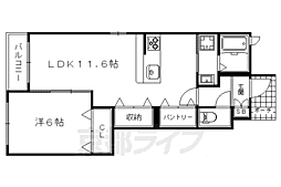 京都市営烏丸線 国際会館駅 徒歩12分 1階/-