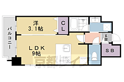 エステムコート京都 梅小路公園 6階/-