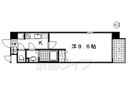 Y'shouse 1Kの間取図画像