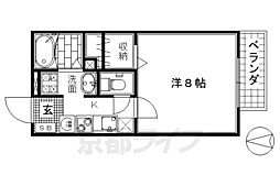 カナル桃山II 1階