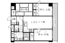 グラン・ドムール五条烏丸 8階/-