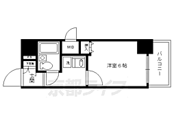 エスリード四条河原町 5階/-