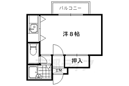 京福電気鉄道北野線 北野白梅町駅 徒歩18分