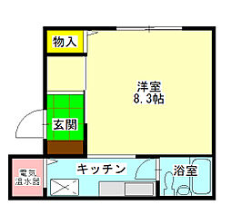 ポートピアプラザF棟 1階