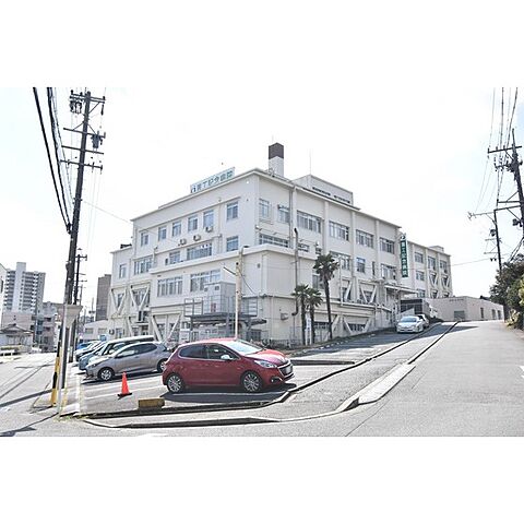 病院「重工記念病院まで1400ｍ」