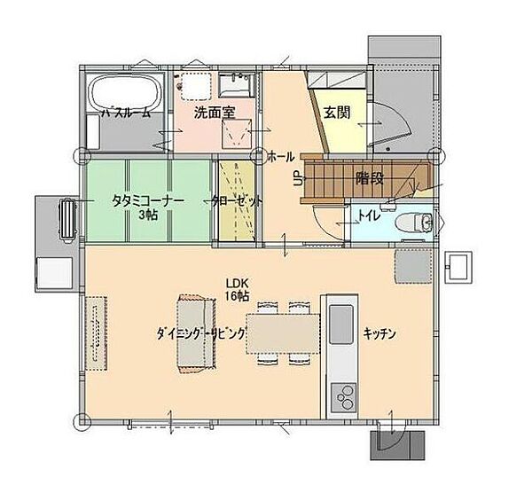 間取り：341000015571