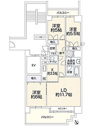 間取図画像 3LDK
