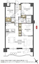 間取図画像 3LDK
