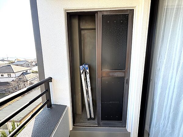 トランクルームはアウトドア用品等の収納にピッタリ♪