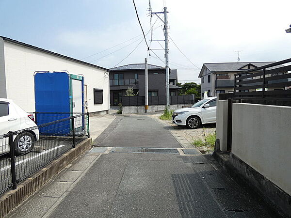 前面道路