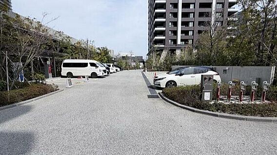 来客用駐車場＋...