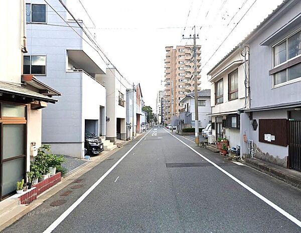 前面道路幅員7.8ｍ～7.9ｍでゆとりがあります！