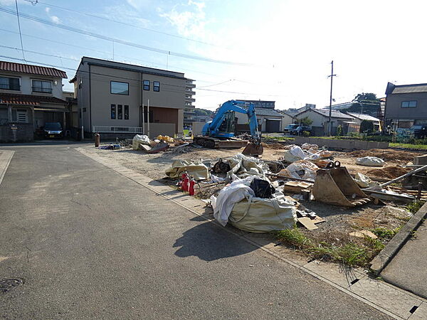 解体工事中