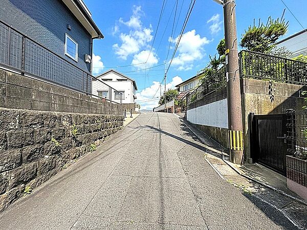 南西側道路に面し陽当たり良好！