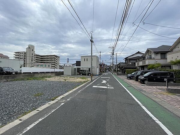 前面道路幅員6ｍでゆとりがあります！