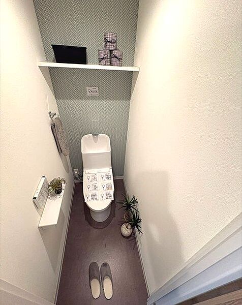 快適な温水洗浄便座！