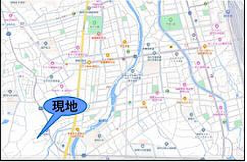地図を拡大表示