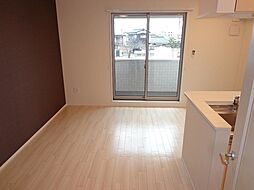 cherry・blossomII 203 2階1LDKのリビング/ダイニング