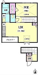 ナチューラ 1LDKの間取図画像