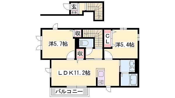 同じ建物の物件間取り写真 - ID:228045628447