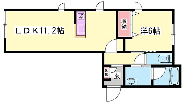 同じ建物の物件間取り写真 - ID:228047510975