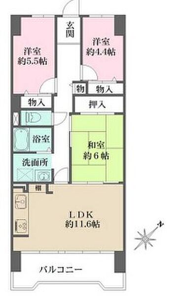 同じ建物の物件間取り写真 - ID:228048245409