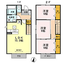 兵庫県西脇市和田町（賃貸アパート3LDK・1階・82.24㎡） その2