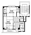 ビレッジハウス十王堂3号棟1階4.3万円