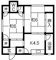 吉田荘 2階