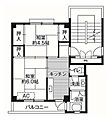 ビレッジハウス小坂3号棟1階3.5万円